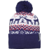 Čepice CCM Holiday Pom Knit B Navy