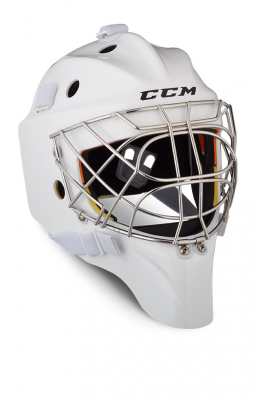 BRANKÁŘSKÁ MASKA CCM AXIS A1.5 SR WHITE